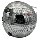 Lando Norris 2025 Miami GP Disco F1 replica helmet full size - interior view