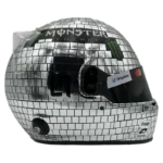 Lando Norris 2025 Miami GP Disco F1 replica helmet full size - interior view