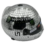 Lando Norris 2025 Miami GP Disco F1 replica helmet full size - interior view