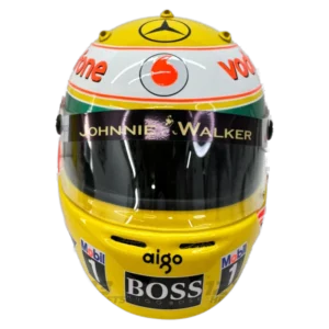 Lewis Hamilton 2008 F1 replica helmet full size - front view