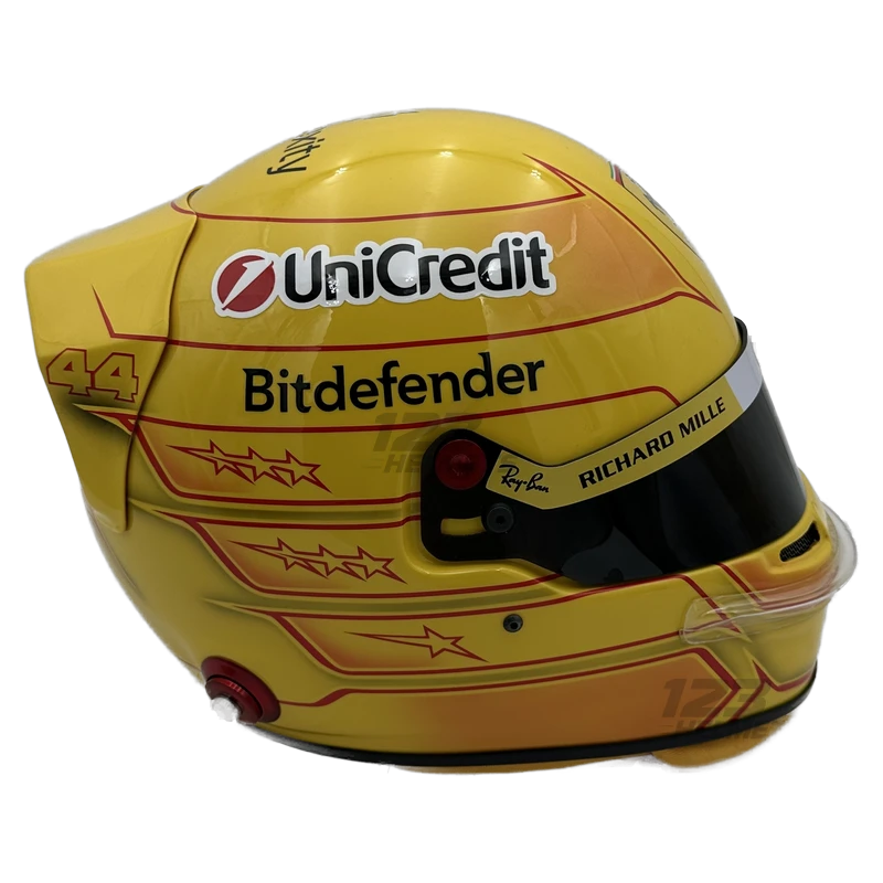 Lewis Hamilton 2026 F1 replica helmet full size unknown Lewis Hamilton 2026 F1 replica helmet full size - unknown view