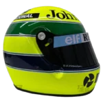 Ayrton Senna 1985 Lotus F1 replica helmet full size — unknown view, collector display model