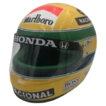 Ayrton Senna 1990 McLaren F1 replica helmet — unknown view, collector display model