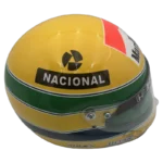 Ayrton Senna 1990 McLaren F1 replica helmet — unknown view, collector display model