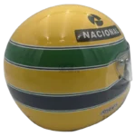 Ayrton Senna 1990 McLaren F1 replica helmet — unknown view, collector display model