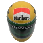 Ayrton Senna 1990 McLaren F1 replica helmet — unknown view, collector display model