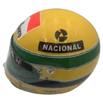 Ayrton Senna 1990 McLaren F1 replica helmet — unknown view, collector display model