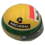 Ayrton Senna 1993 McLaren F1 replica helmet — unknown view, collector display model