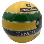 Ayrton Senna 1993 McLaren F1 replica helmet — unknown view, collector display model