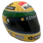 Ayrton Senna 1993 McLaren F1 replica helmet — unknown view, collector display model