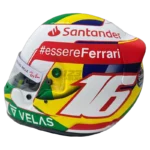 Charles Leclerc 2022 Interlagos GP F1 replica helmet full size — unknown view, collector display model