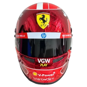 Charles Leclerc 2024 Singapore GP F1 replica helmet full size — unknown view, collector display model