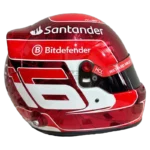 Charles Leclerc 2024 Singapore GP F1 replica helmet full size — unknown view, collector display model