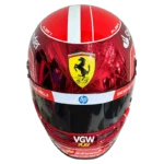 Charles Leclerc 2024 Singapore GP F1 replica helmet full size — unknown view, collector display model