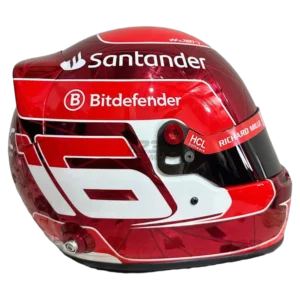 Charles Leclerc 2024 Singapore GP F1 replica helmet full size — unknown view, collector display model