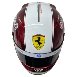 Charles Leclerc 2025 Imola GP F1 replica helmet full size — unknown view, collector display model
