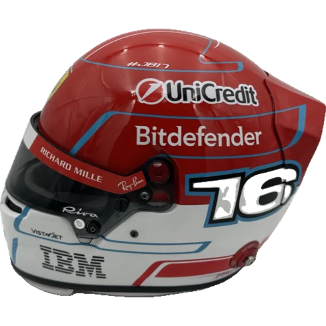 Custom hand-finished full-size 1:1 F1 replica display helmet