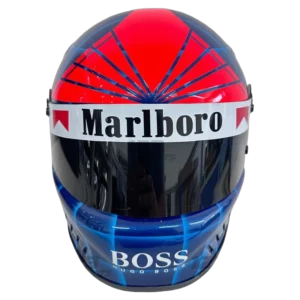 Emerson Fittipaldi 1993 F1 replica helmet full size — unknown view, collector display model