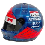 Emerson Fittipaldi 1993 F1 replica helmet full size — unknown view, collector display model