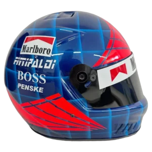 Emerson Fittipaldi 1993 F1 replica helmet full size — unknown view, collector display model
