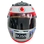 Fernando Alonso 2007 McLaren F1 replica helmet full size — unknown view, collector display model