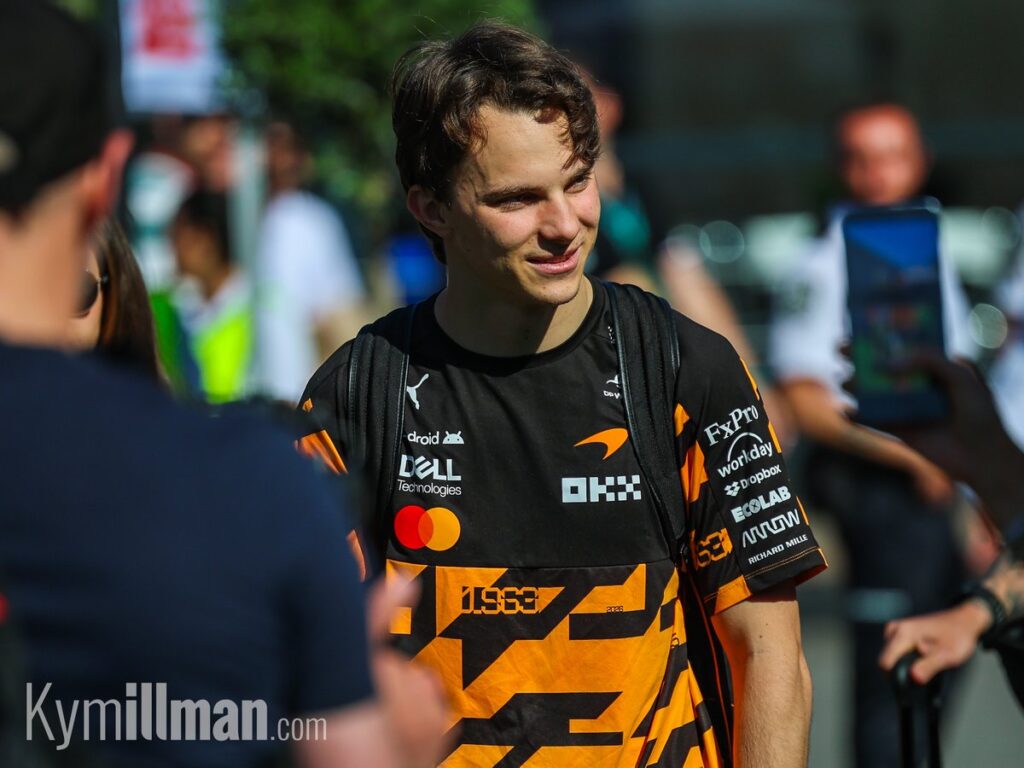 A FAN FAVOURITE Oscar Piastri looked strong in FP3 yesterday but could only manage the seventh-fastest time in qualifyi