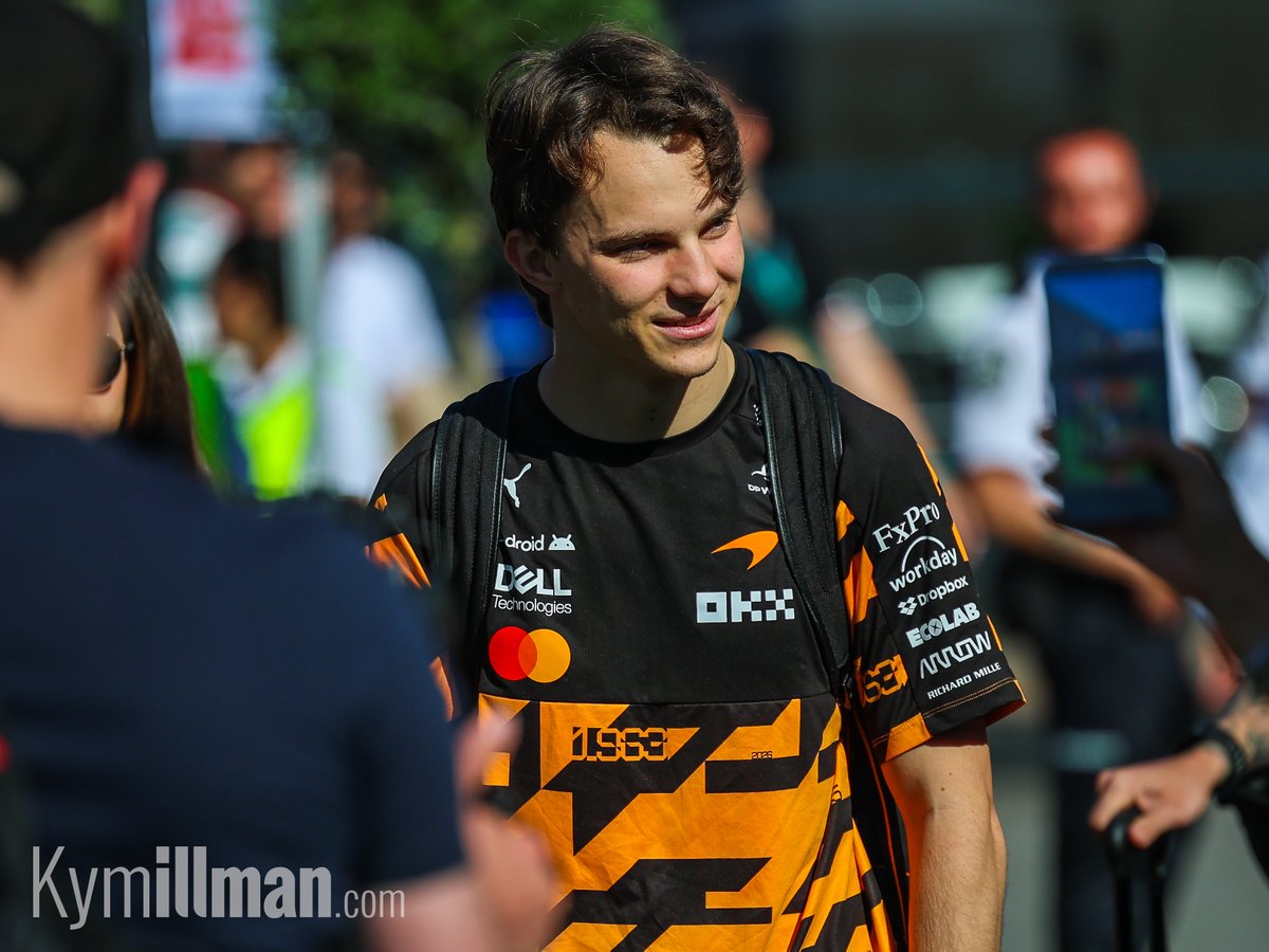 A FAN FAVOURITE Oscar Piastri looked strong in FP3 yesterday but could only manage the seventh-fastest time in qualifyi