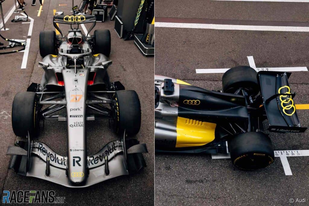 Audi pays tribute to Nuvolari with part-yellow Monaco Grand Prix livery | Formula 1