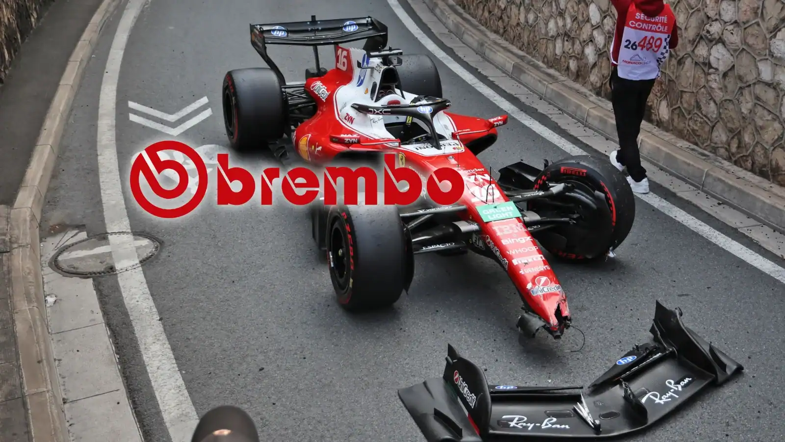 Ferrari F1 brake supplier issues ‘astonishment’ after Charles Leclerc Monaco crash remarks