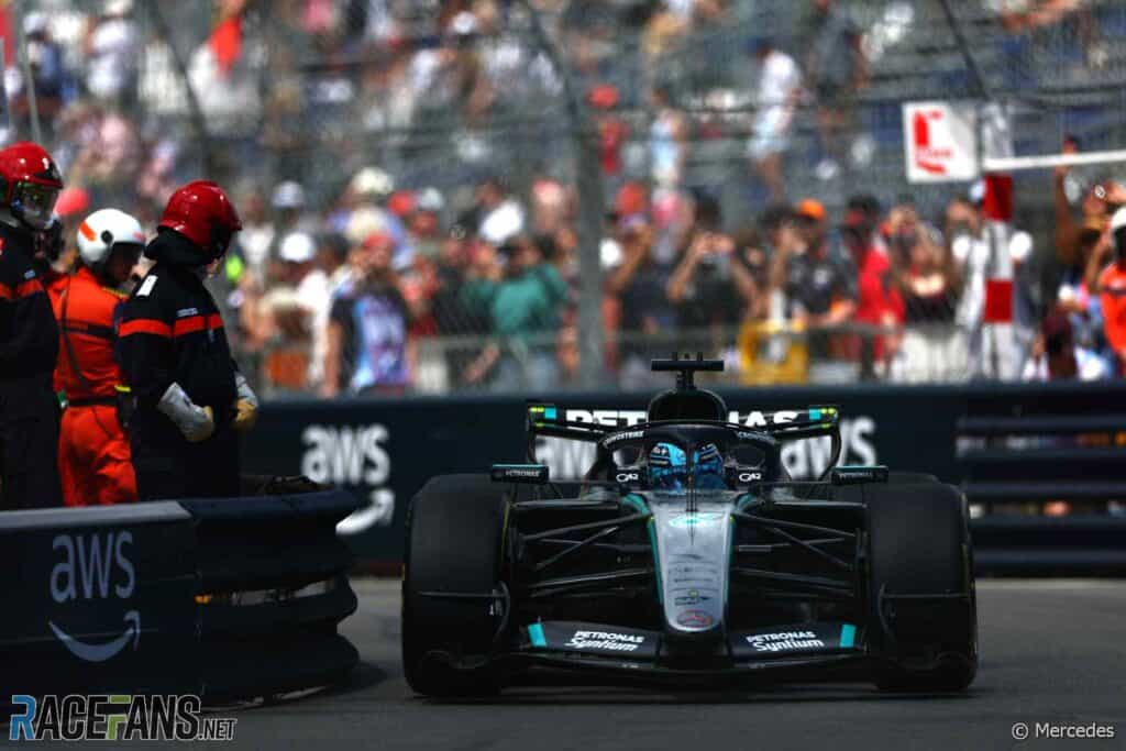 Mercedes explain pit stop error which led to Russell’s costly Monaco Grand Prix penalty | Formula 1