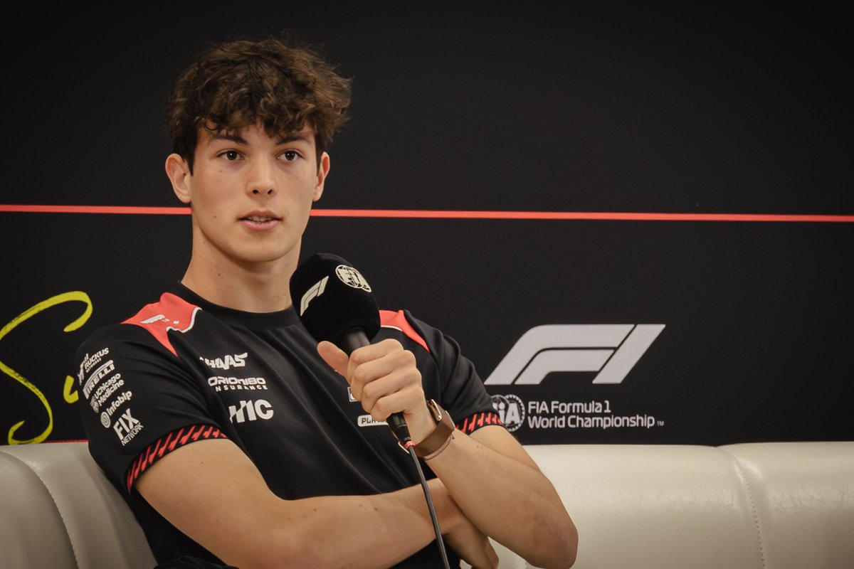 '@OllieBearman starts P15 for @HaasF1Team today having turned things around between FP3 and qualifying: "I don't know wh