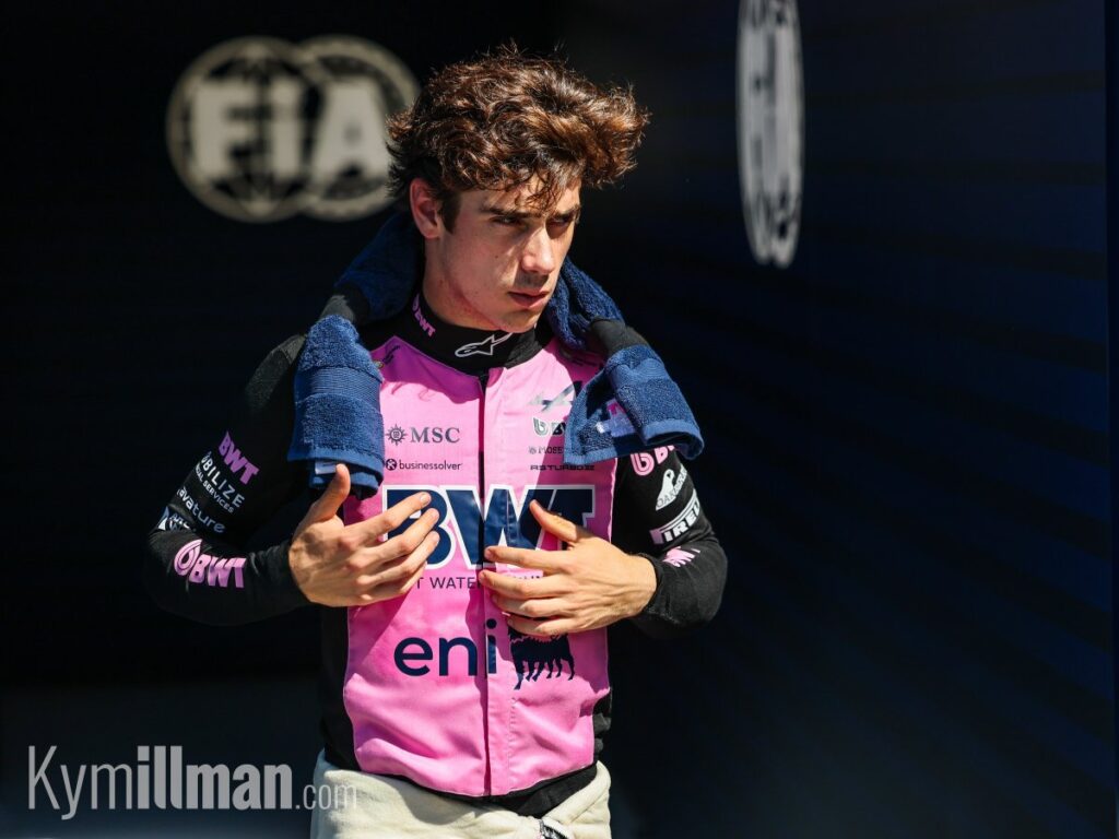 ONE SPOT AHEAD Franco Colapinto will start tomorrow's race from P13, with teammate Pierre Gasly lining up just behind i