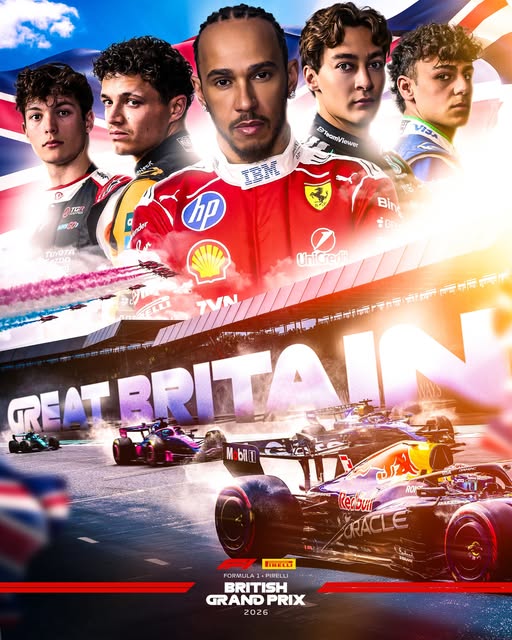 Photo by FORMULA 1® on June 29, 2026. May be an image of racing vehicles, poster and text.