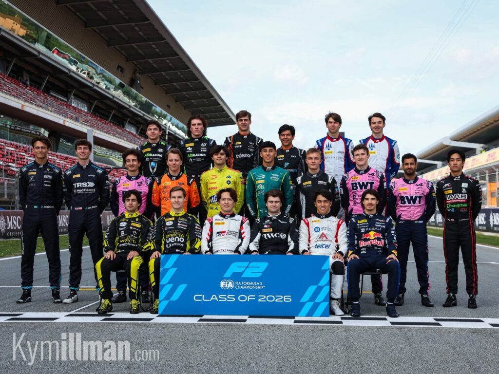 THE NEXT GENERATION Just like the F3 field a short while ago, the drivers contesting this year’s Formula 2 championship