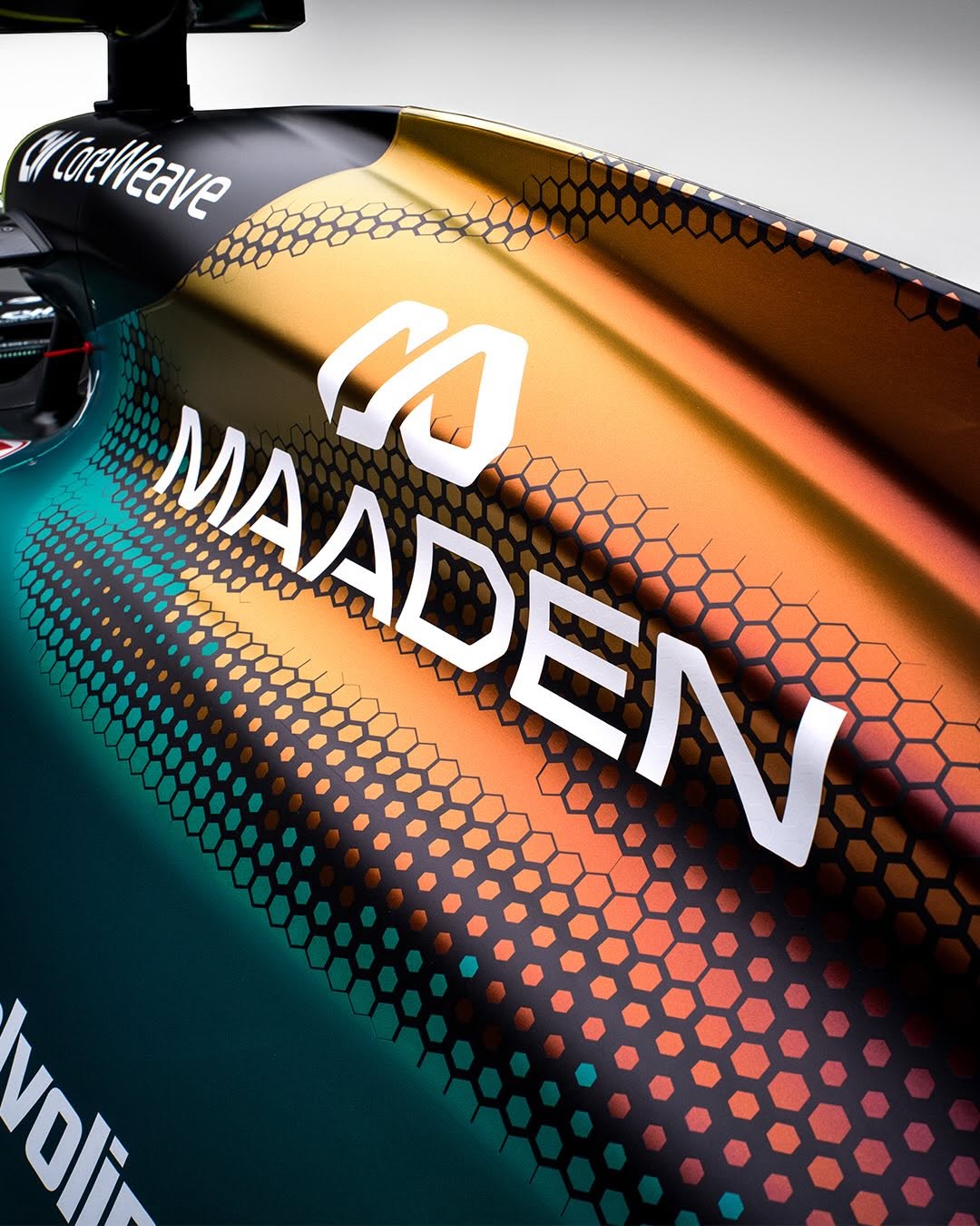 Aston Martin's special Monaco GP 2026 livery, up close