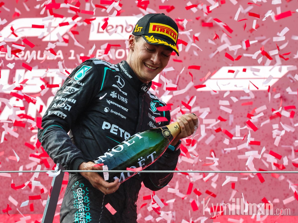 BEBERLO TODO

George Russell estuvo sin una botella de bebidas durante toda la carrera de hoy después de que sufriera un fallo