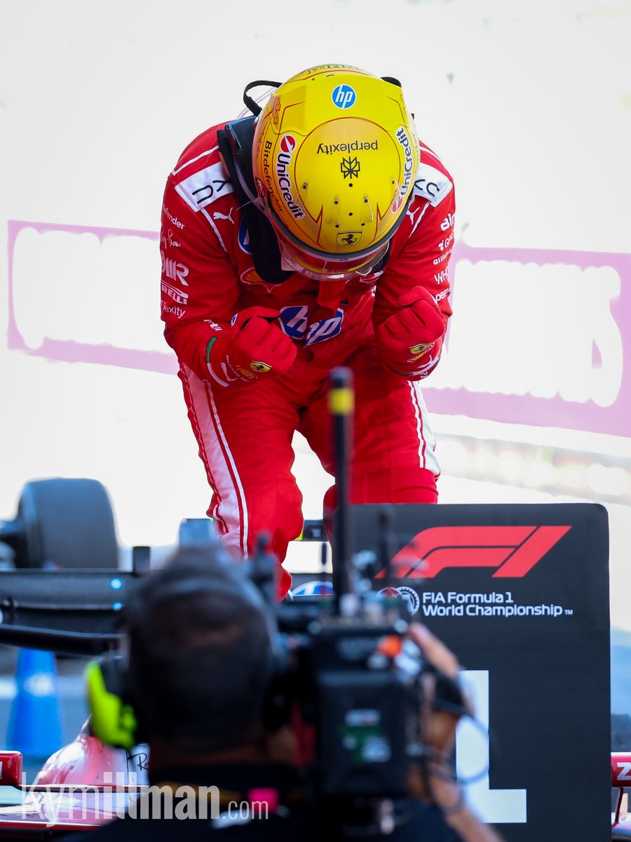 FORZA FERRARI

It is victory at last for Lewis Hamilton. The seven-time World Champion produced an i