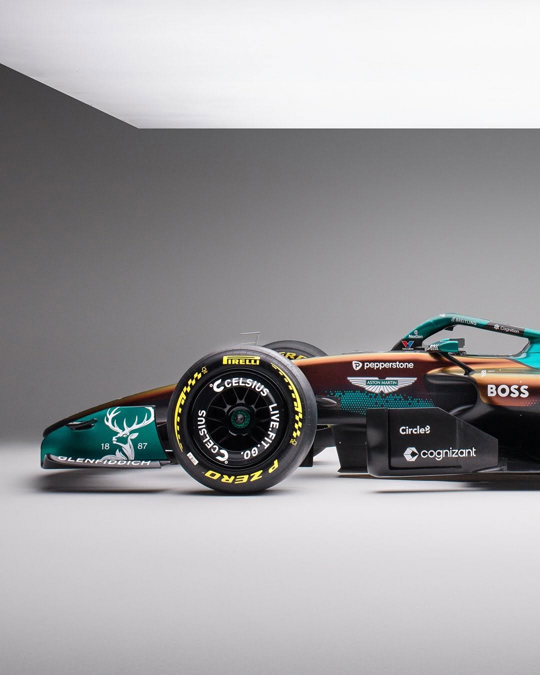 Aston Martin's special Monaco GP 2026 livery, up close