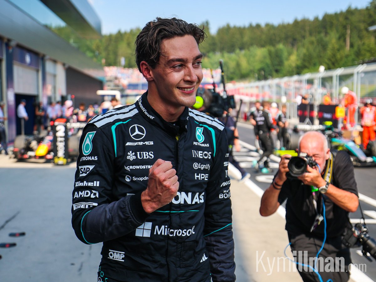 BEBERLO TODO

George Russell estuvo sin una botella de bebidas durante toda la carrera de hoy después de que sufriera un fallo