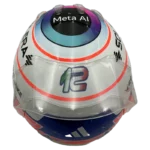 Kimi Antonelli 2026 F1 replica helmet — unknown view, collector display model