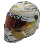 Max Verstappen 2024 4 titles F1 replica helmet — unknown view, collector display model