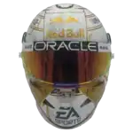 Max Verstappen 2024 4 titles F1 replica helmet — unknown view, collector display model