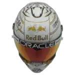 Max Verstappen 2024 4 titles F1 replica helmet — unknown view, collector display model