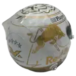 Max Verstappen 2024 4 titles F1 replica helmet — unknown view, collector display model