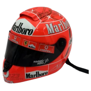 Michael Schumacher 2005 Ferrari F1 replica helmet — unknown view, collector display model