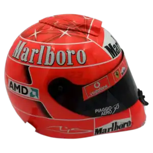 Michael Schumacher 2005 Ferrari F1 replica helmet — unknown view, collector display model