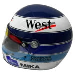 Mika Hakkinen 1998 F1 replica helmet — unknown view, collector display model