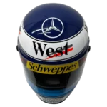 Mika Hakkinen 1998 F1 replica helmet — unknown view, collector display model