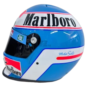 Mika Salo 1999 Ferrari F1 replica helmet full size — unknown view, collector display model