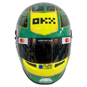 Oscar Piastri 2025 Australian GP F1 replica helmet full size — unknown view, collector display model